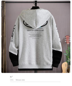 2023 jeunesse printemps et automne nouveau <span class=keywords><strong>pull</strong></span> mode garçons juniors et lycéens à capuche mode vêtements pour hommes - Product Image 6