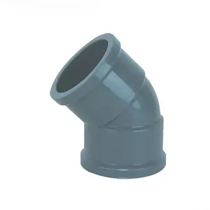 Sam UK original factory produces, wholesales and exports high-quality environmental protection plastic water PVC elbows