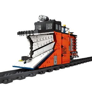 Jie Star 59095 Nuevo <span class=keywords><strong>Tren</strong></span> Excavador MOC City con Locomotora LED, Bloques de Construcción de 945 Piezas, Juguetes de Modelismo para Niños - Product Image 1