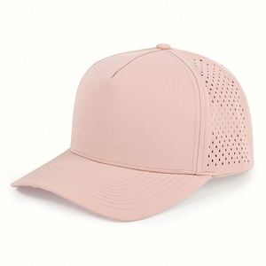 Gorra de Béisbol de 5 Paneles, Impermeable, Perforada, de Alta Calidad, para Negocios, con Logotipo Bordado Personalizado y Grabado Láser, al por Mayor y en Stock - Product Image 5