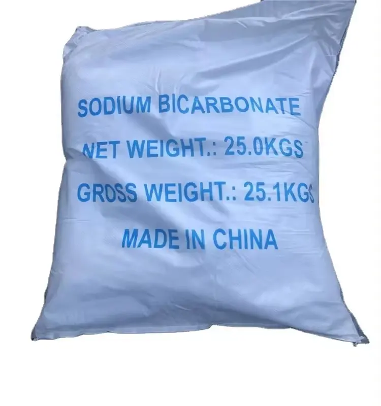 Marca GGG 120 mallas MSDS aditivos de grado alimenticio bicarbonato de sodio NaHCO3 bicarbonato de sodio polvo blanco 99%