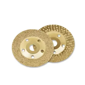 Abrasive Tools Vacuum Brazed Tungsten Carbide Grinding Disc Cup Wheels