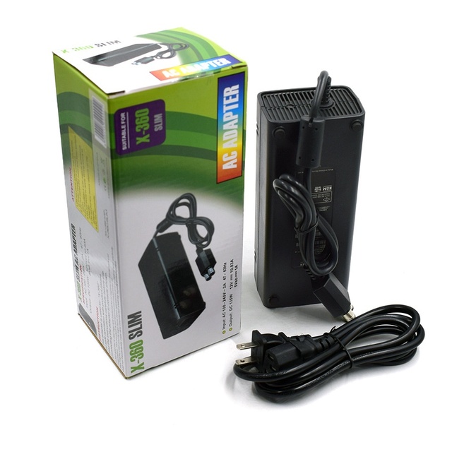 AC Adapter For Xboxes 360 Slim Power Supply For XB-360 Slim Power Adapter