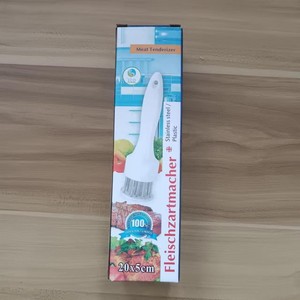 Utensilios de cocina de acero inoxidable para carne y aves: Ablandador de carne con agujas, perforador de chuletas de cerdo y alas de pollo, inserto metálico tipo martillo - Product Image 6