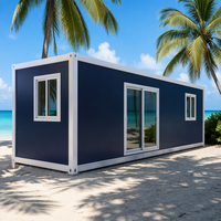 Casa Contenedor Prefabricada de Acero Modular, Portátil y Desmontable, de 10 pies, 20 pies y 40 pies