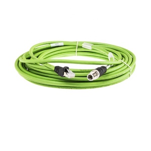 IP67 CAT5E CAT6E grupo de tecnología M12 4 pin <span class=keywords><strong>D</strong></span> Código De Hombre A Rj45 conector de Cable macho - Product Image 3