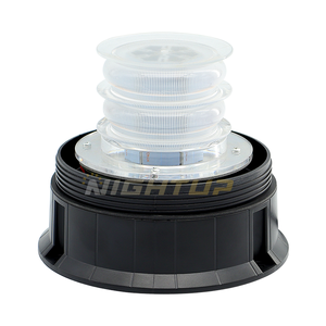 Nightup 12V 24V nhiệm vụ nặng nề cảnh báo khai thác mỏ ánh sáng nhấp nháy Xenon đèn hiệu đèn công suất cao dẫn ánh sáng IP65 SAE R65 - Product Image 2