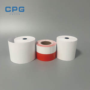 Rouleau de papier thermique CPG pour système de point de vente 80 mm sans BPA, papier de caisse enregistreuse certifié ISO pour utilisation en supermarché - Product Image 1