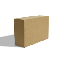 Scatole da Spedizione in Carta Kraft con Logo Personalizzato per Piccole Imprese, Scatole Postali Piccole in Cartone Ondulato per Imballaggio e Confezioni Regalo