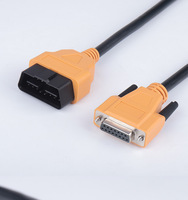 Adaptateur de câble OBD2 vers DB15 en gros, câble OBD2 universel avec connecteurs 16 broches
