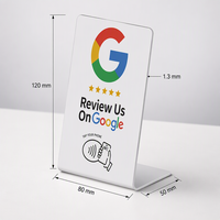 Carte de visite NFC avec logo personnalisé, carte RFID en PVC, carte de paiement pour les avis Google et les abonnements