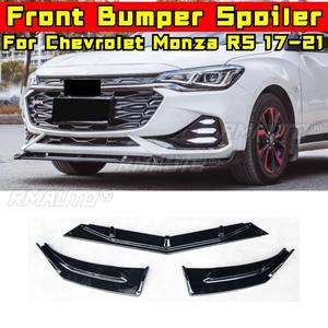 Para Chevrolet Monza RS 2017-2021, Kit de Carrocería con Difusor y Protector de Parachoques Delantero, Color Negro Brillante, Pieza de Modificación - Product Image 1