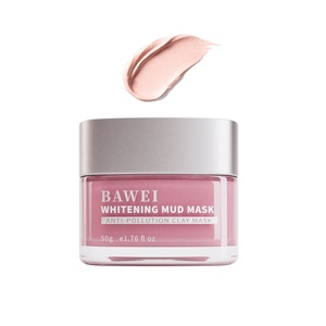 BAWEI Mascarilla Natural De Boue Mascarilla facial De cúrcuma Exfoliación Bentonita Curativa Máscara De <span class=keywords><strong>arcilla</strong></span> De caolín Arcill - Product Image 3
