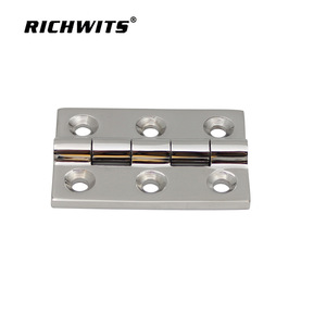 RICHWITS บานพับสแตนเลส 5x50x75 มม. 6 รู สำหรับงานหนัก ใช้กับประตู หน้าต่าง และงานทางทะเล - Product Image 4