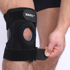 Genouillères de soutien articulaire, accessoire pour le genou, réglable, grande taille, avec bande de Compression pour réduire la douleur articulaire, avec double stabilisation et genouillères - Product Image 4