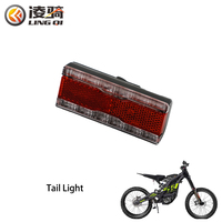 LING QI Feu arrière Feu arrière Stop LED Feu arrière Warnin Light pour Sur-Ron Surron Light Bee X Electric Off-Road Motorcycle
