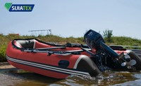Bateau gonflable en tissu PVC tissé Sijiatex GRS Recycle, couleur camouflage, pour la pêche, kayak, jouet