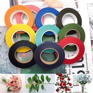 เทปกระดาษคราฟท์ทำมือ NOVISON 30 หลา สำหรับพันก้านดอกไม้ สีเขียว สำหรับจัดดอกไม้ งานประดิษฐ์ และทำ Corsage - Product Image 5