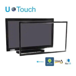 55 "65" 75 "86" Bildungs-und Konferenz-UHD-interaktiver IR-Touchscreen-Overlay 4K-Smart-LCD-TV-Industrie-PC