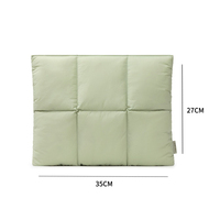 Ensemble de housses rembourrées personnalisées pour ordinateur portable, étui pliable pour ordinateur portable avec mini pochette à accessoires et sangle