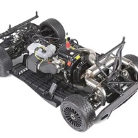 Voiture RC Rofun RF5 à l'échelle 1:5, 36cc, 2 temps, essence, nitro, 4 roues motrices, télécommande 6 canaux, 90 km/h, prête à rouler en extérieur