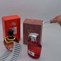 Étiquette antivol EAS DR pour pharmacie, 58 kHz, pour produits en boîte, avec code-barres magnétique