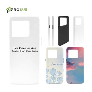 Prosub <span class=keywords><strong>2</strong></span> en 1 Tough 3D Coated Blanks Sublimation Phone <span class=keywords><strong>Case</strong></span> For One Plus Ace Cell Phone Cover - Product Image 1