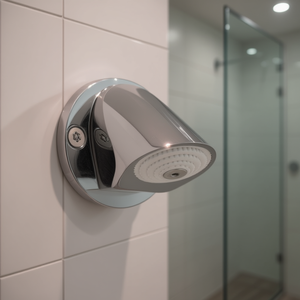 Brazo de ducha cromado antivandálico para montaje en pared, accesorio de baño - Product Image 3