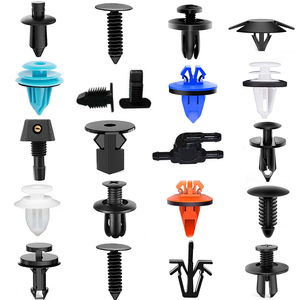 Clips de fixation auto noirs pour pare-chocs de porte de voiture, garniture de pare-chocs, rivets et clous de fixation de pare-chocs - Product Image 2