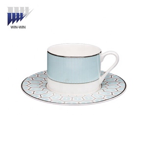 Châu Âu Bắc Âu sang trọng vàng thiết kế sứ <span class=keywords><strong>cup</strong></span> <span class=keywords><strong>Set</strong></span> đối với giá rẻ giá - Product Image 5