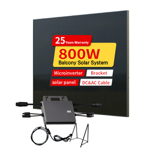 Sistema Solar para Balcón de Alemania, Kit de Paneles Solares de 600w 800w, Planta de Energía para Balcón, TSOL-ESK800-BA Inver - Product Image 1