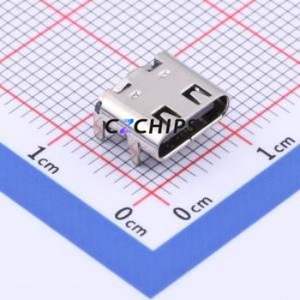 GT-USB-7010C USB Connector SMD Connector ( Connector Type: Type-C )( Protocol Standard: USB 2.0 )( Gender: Female ) - Product Image 1