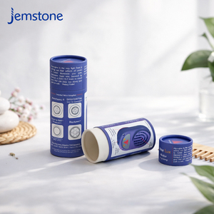 กล่องบรรจุภัณฑ์ทรงกระบอกสำหรับน้ำมันหอมระเหยแบบขายส่ง เป็นมิตรกับสิ่งแวดล้อม ทำจากกระดาษคราฟท์เคลือบด้าน สำหรับใส่ตลับไล่ยุง - Product Image 4