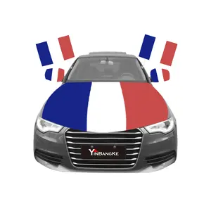 Hot Selling China Factory All Countries Custom Size 2024 European Football Championship National France Car Flag