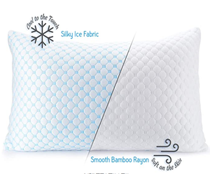 Bán buôn chất lượng tốt nhất thoải mái Silky Ice làm mát <span class=keywords><strong>gel</strong></span> bọt Bộ nhớ gối để giảm đau ngủ - Product Image 3