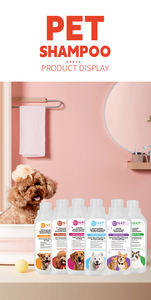 Shampoo pour chien à parfum longue durée en marque privée pour les peaux irritées, fournisseur de shampooing pour animaux de compagnie OEM, vente en gros pour les chats, utilisation en salle de bain - Product Image 4