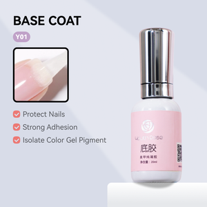 Youth Rose Professional 20ML Gel Fonctionnel Super Brillant Sans Résidu Gel UV Couche de Finition Couche de Base Adhésif pour Ongles - Product Image 3