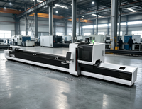Máquina de Corte Láser de Fibra Tipo Gantry para Tubos Metálicos, Cortadora Láser CNC para Tubos, Refrigeración por Agua, para Procesamiento de Tubos Metálicos Redondos y Cuadrados