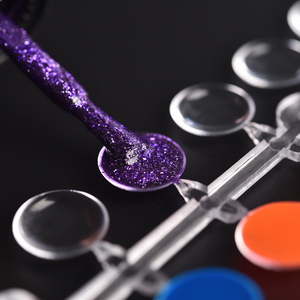KADS - Exhibidores Transparentes para Uñas con Adhesivos, Muestras de Color para Esmalte de Gel, Tarjetas de Exhibición para Fotografía de Esmalte de Gel - Product Image 5
