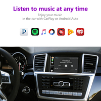 Pour Mercedes Benz ML GL W166 X166 2012-2015 Android Auto sans fil Apple CarPlay multimédia AirPlay Mirror Link Youtube BOX