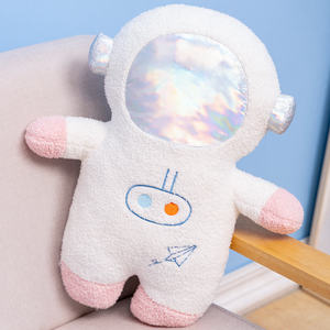 Jouets en <span class=keywords><strong>peluche</strong></span> de fusée spatiale de dessin animé, poupée d'astronaute créative, poupée d'avion, cadeau d'anniversaire pour enfants - Product Image 6