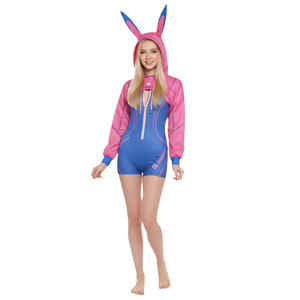 Combinaison de <span class=keywords><strong>cosplay</strong></span> Cyber Bunny pour Halloween, style <span class=keywords><strong>anime</strong></span>, jeu de rôle, tenue de scène - Product Image 6