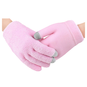Gants en gel hydratants en silicone souple OEM, gants de spa en gel, gants exfoliants naturels - Product Image 3