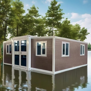 Contenedor portátil prefabricado de 20 pies, casa móvil extensible familiar, casa extensible prefabricada modular de 3 dormitorios - Product Image 6