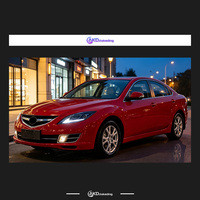 Phare de voiture pour Mazda 6 Ruiyi, phare LED 2009-2015, lentille de projecteur haute puissance, signal dynamique DRL, pièces automobiles