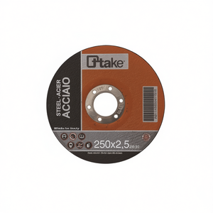 Ttake Flat Cutting <b>Wheel</b> 250x2.5x25.4 For Steel <b>Grinding</b> - Product Image 2