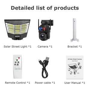 Telecamera di Sicurezza SECTEC 6MP a Energia Solare, 25W, Zoom 20X, <span class=keywords><strong>LED</strong></span> a Infrarossi, Tracciamento Automatico, Scheda SIM 4G - Product Image 6