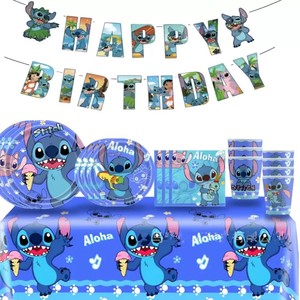 Globos <span class=keywords><strong>de</strong></span> Látex <span class=keywords><strong>de</strong></span> <span class=keywords><strong>Lilo</strong></span> y <span class=keywords><strong>Stitch</strong></span>, Pancarta, Adorno para Pastel, Set <span class=keywords><strong>de</strong></span> Globos para Decoración <span class=keywords><strong>de</strong></span> Fiestas <span class=keywords><strong>de</strong></span> Cumpleaños Infantiles, Venta al Por Mayor - Product Image 4