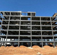 Maison modulaire préfabriquée de qualité industrielle avec structure en acier lourd pour le logement des travailleurs dans un camp