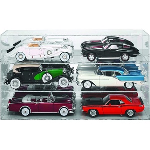 Acrylic Transparent 2mm Thick 1/43 Scale Diecast 54 Car Model Wall <b>Display</b> <b>Case</b> YAGELI YGL-1124 Professional Service - Product Image 3